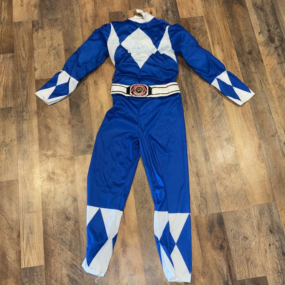 Blue PowerRanger Costume (missing mask)